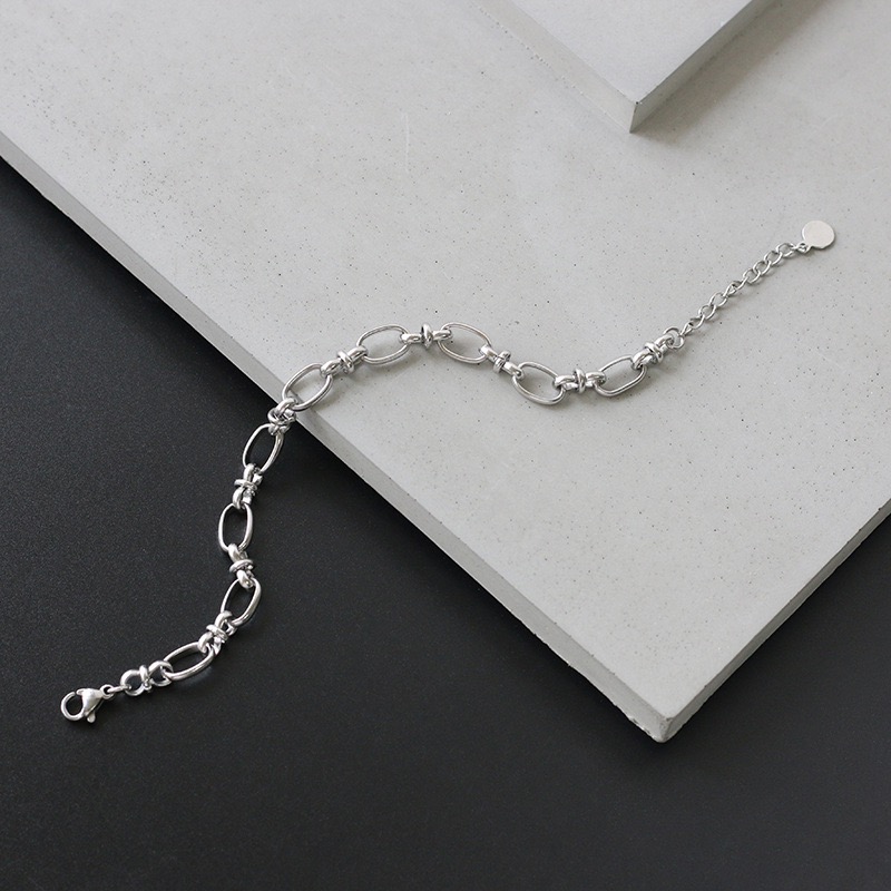 French Chain Ring Bracelet 