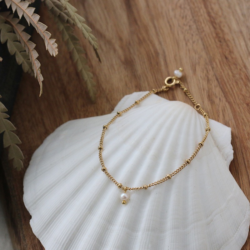 Mini Freshwater Pearl Irregular Pearl Bracelet 