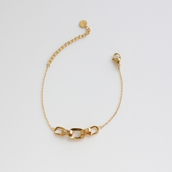 Square Ring Dafu Chain Bracelet 